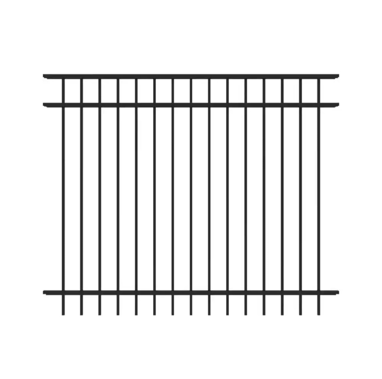 4’ flat top aluminum panel