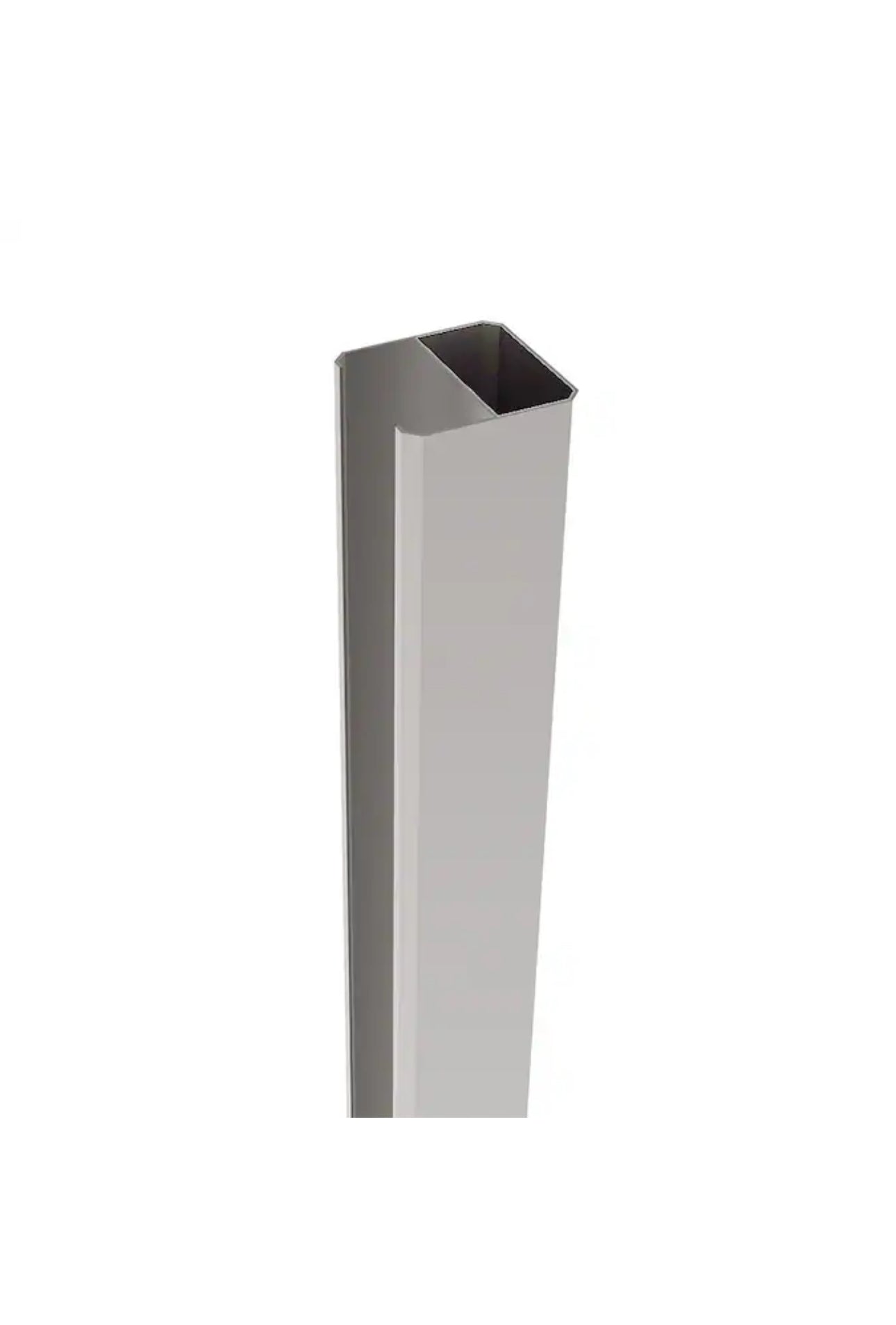 Vinyl gate post stiffener