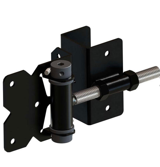 Vinyl gate hinge set